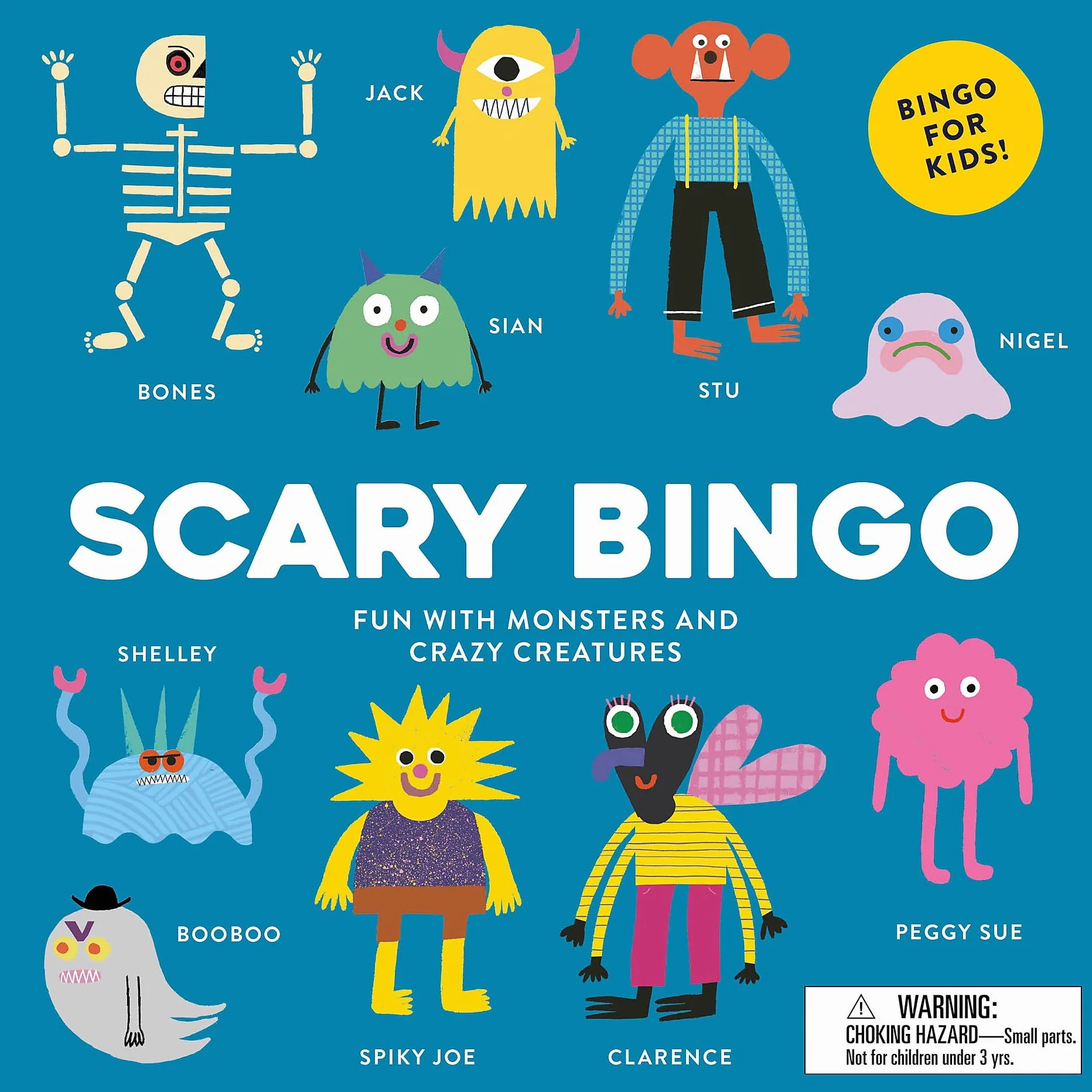 Scary Bingo: Fun with Monsters and Crazy Creatures