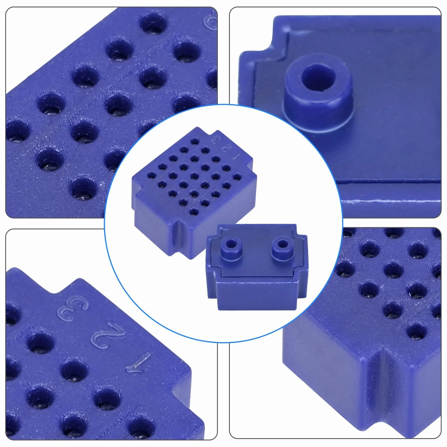 Mini Breadboard Solderless 25 Tie Points Prototyp PCB Bread Board Electronics Kit ZY-25 7 kolorów