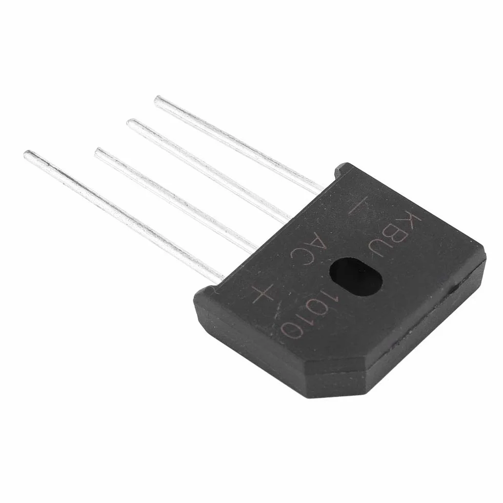 Mostek Prostowniczy Kbu1010 Dioda Ołowiana 1000V 10A Mostek Diodowy Do Obwodów Elektronicznych/Sprzętu Agd (1 Sztuka)