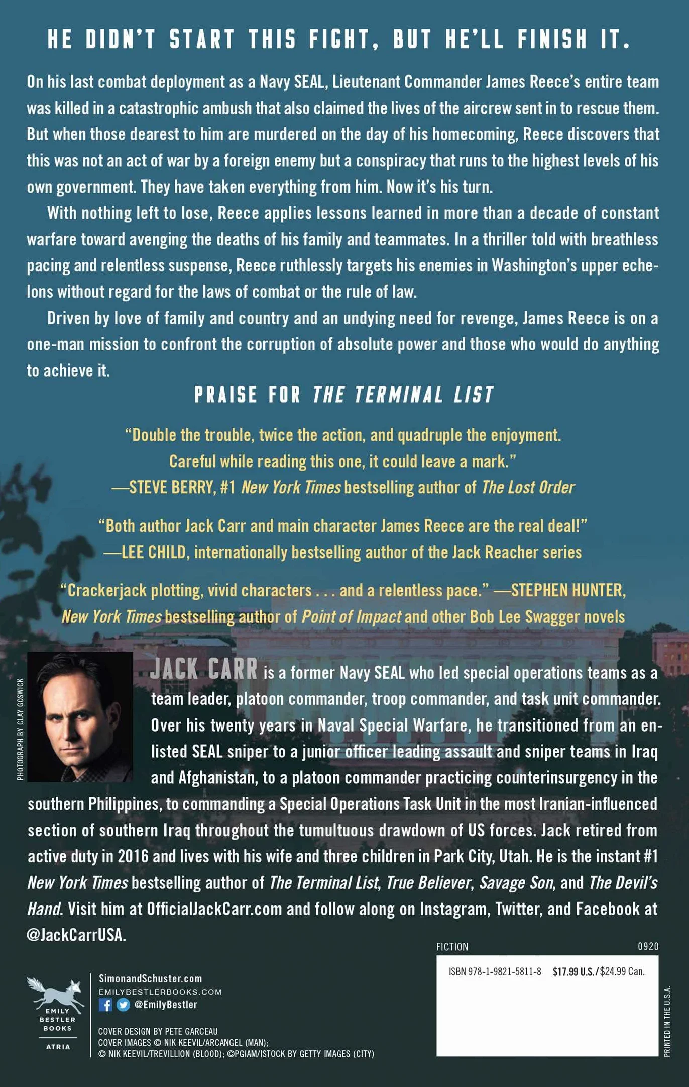 The Terminal List: A Thriller: 1