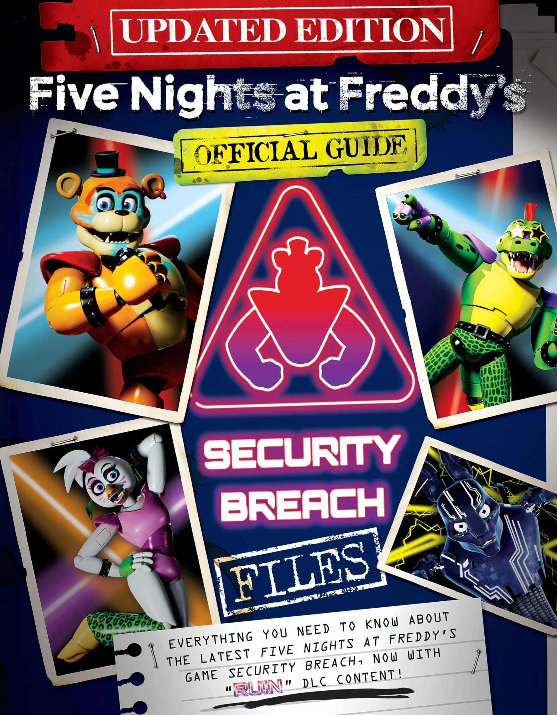 Five Nights at Freddy's: The Security Breach Files Updated Edition Afk Book Official Guide
