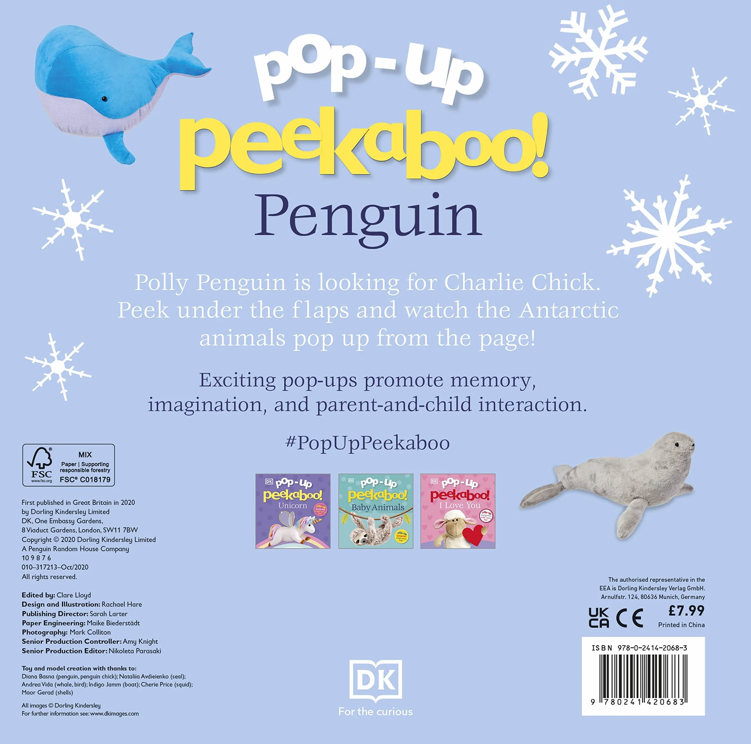 Pop-Up Peekaboo! Penguin: A Chilly Surprise Under Every Flap!