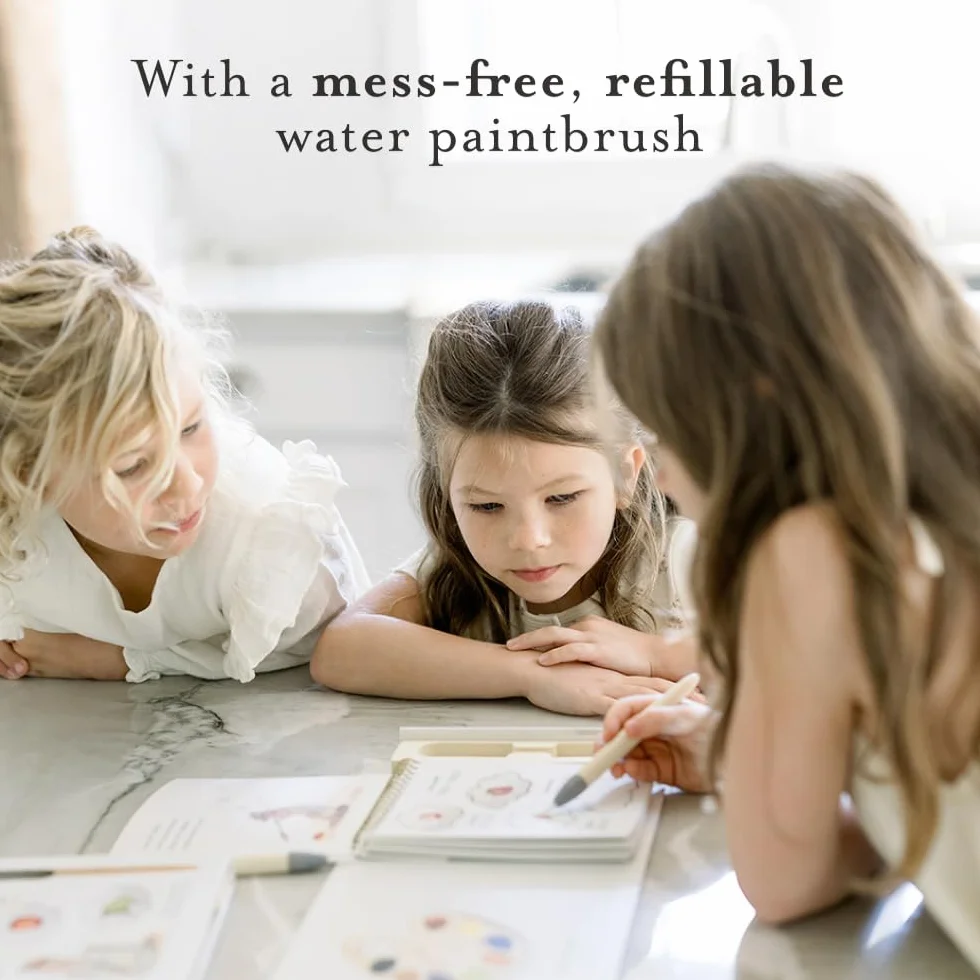 Wishy Washy Water Reveal Edition: Reusable Activity Book Teaching First Words and Colors