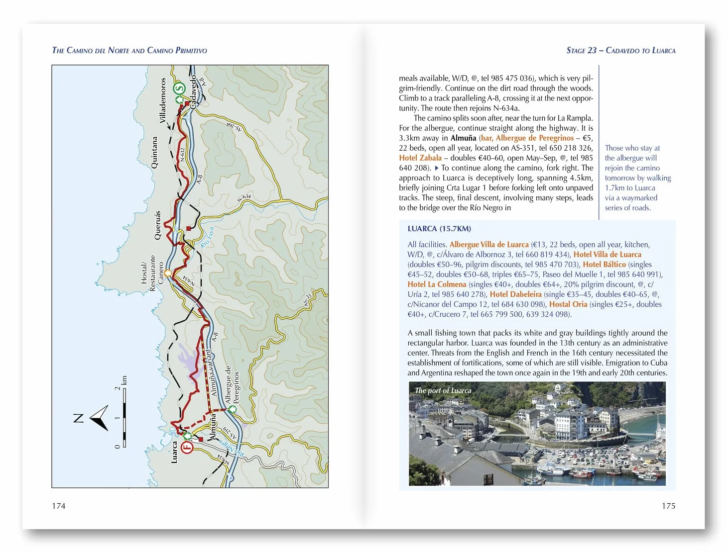 Camino del Norte and Camino Primitivo: To Santiago de Compostela and Finisterre from Irun or Oviedo