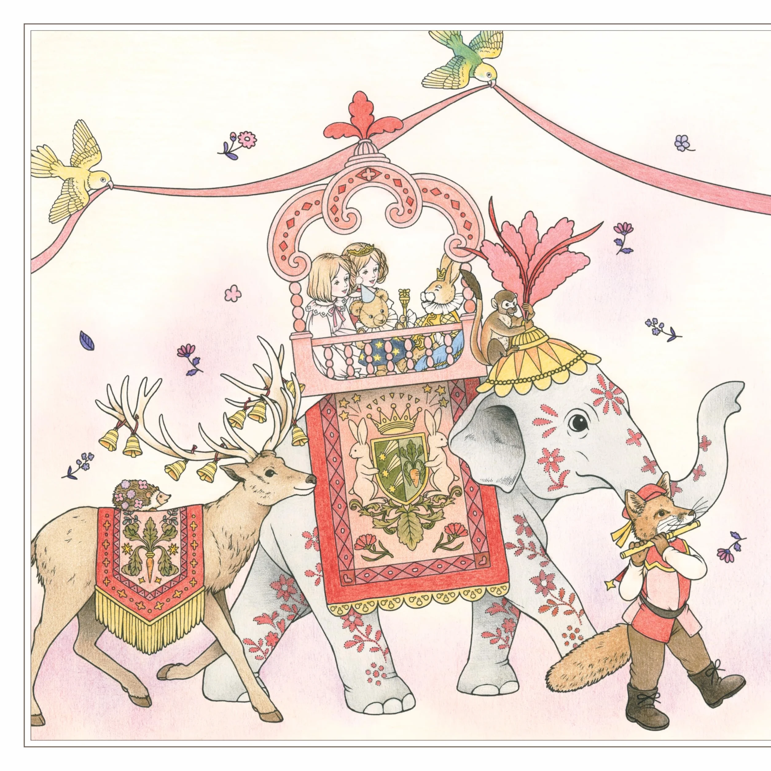 Garden of Dreams: A Magical World of Make Believe to Color
