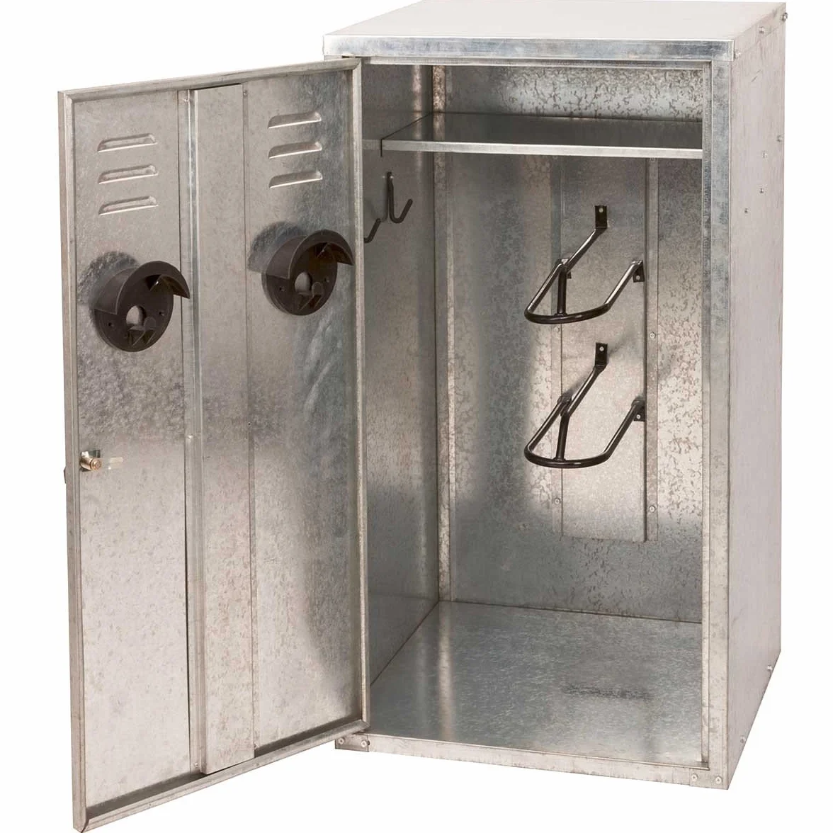 Kerbl 32707 szafka podsiodłowa na 2 siodełka, 60 x 60 x 106 cm