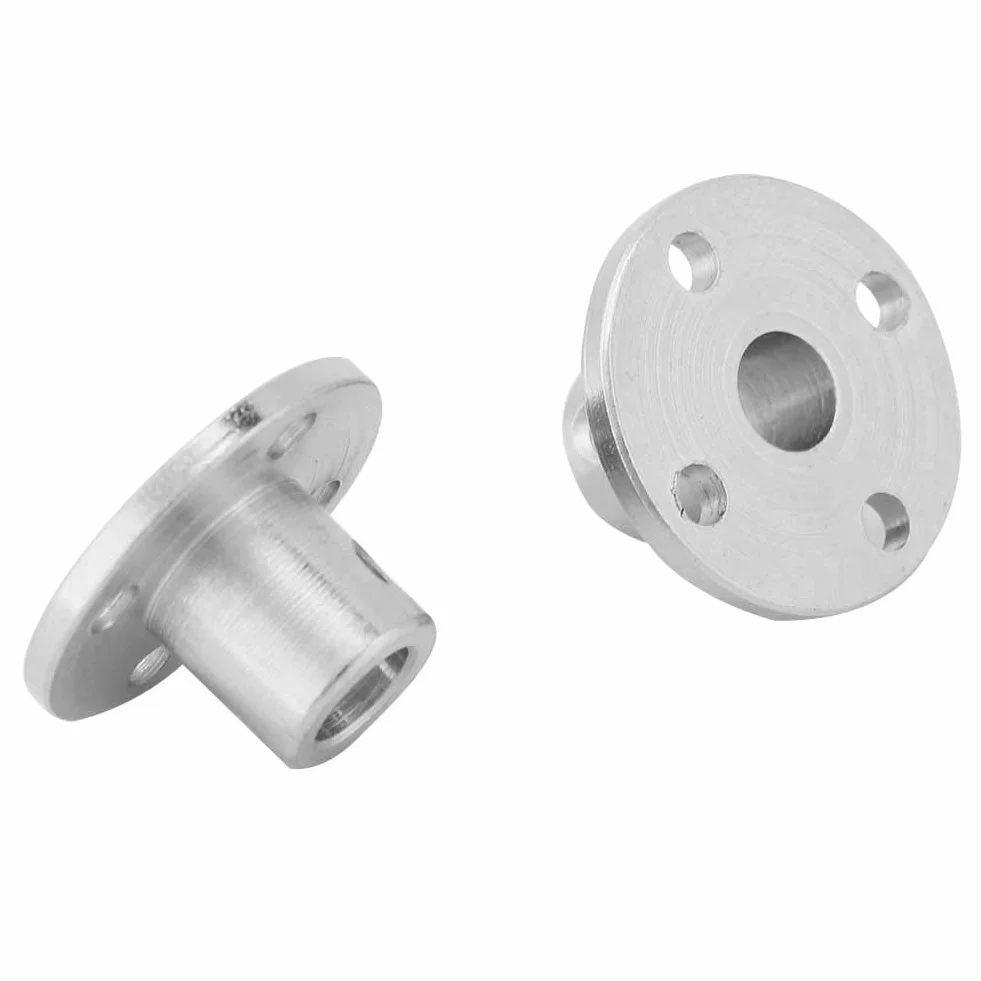 Złącze kołnierzowe sztywne M3 6mm 10mm do wału silnika