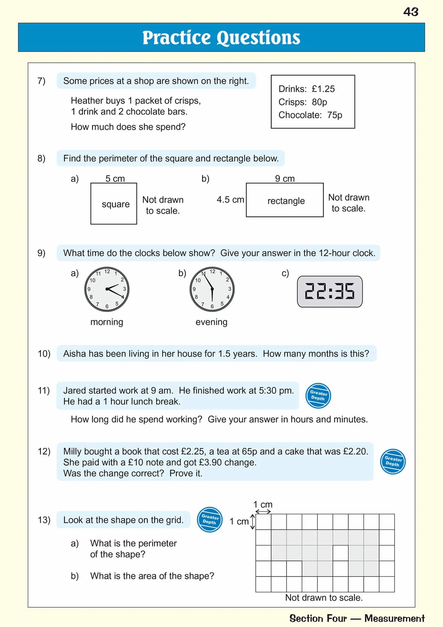 KS2 Maths Year 4 Targeted Study Book