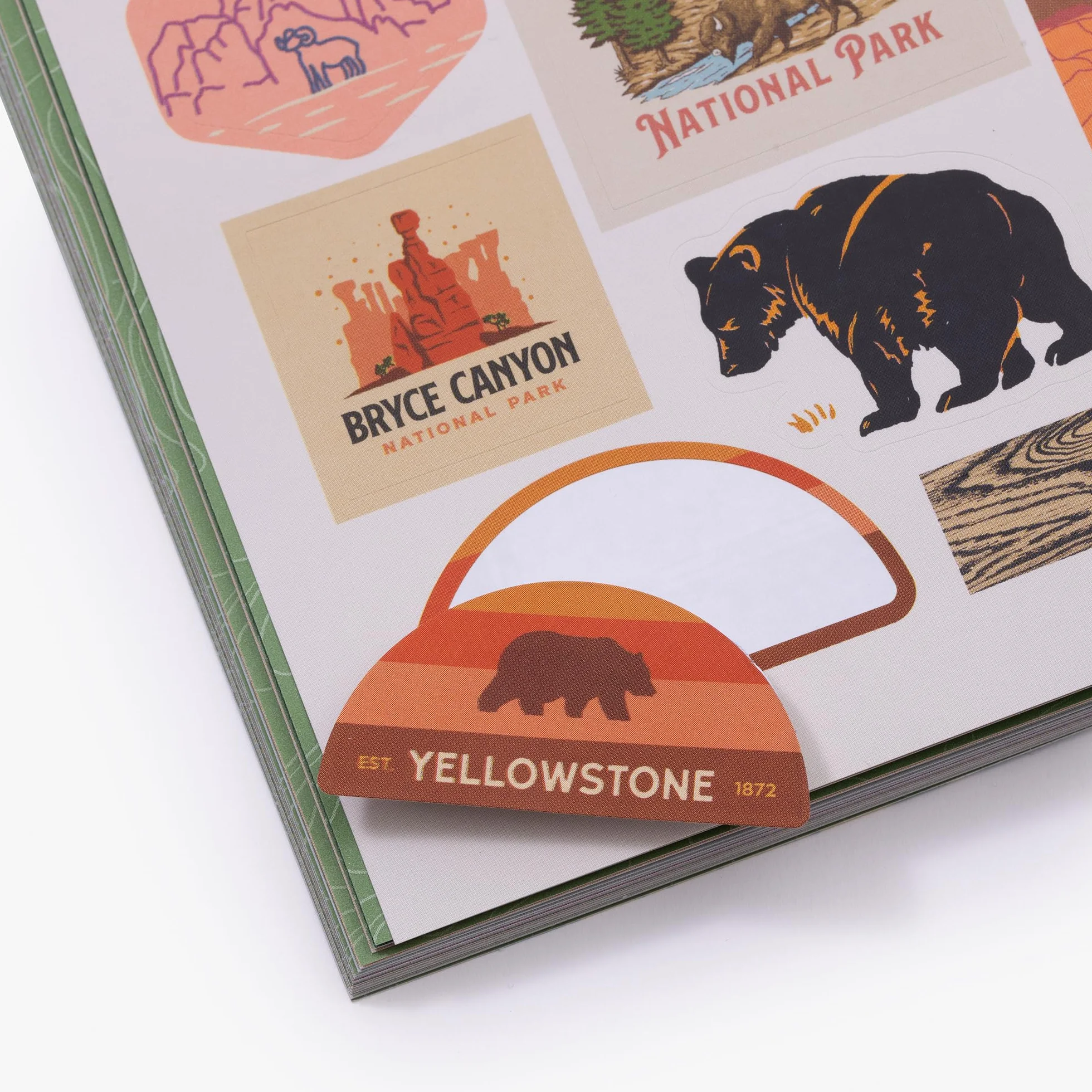 National Parks Stickerology Stickers for Hikers Campers Explorers Journals Water Bottles Laptops