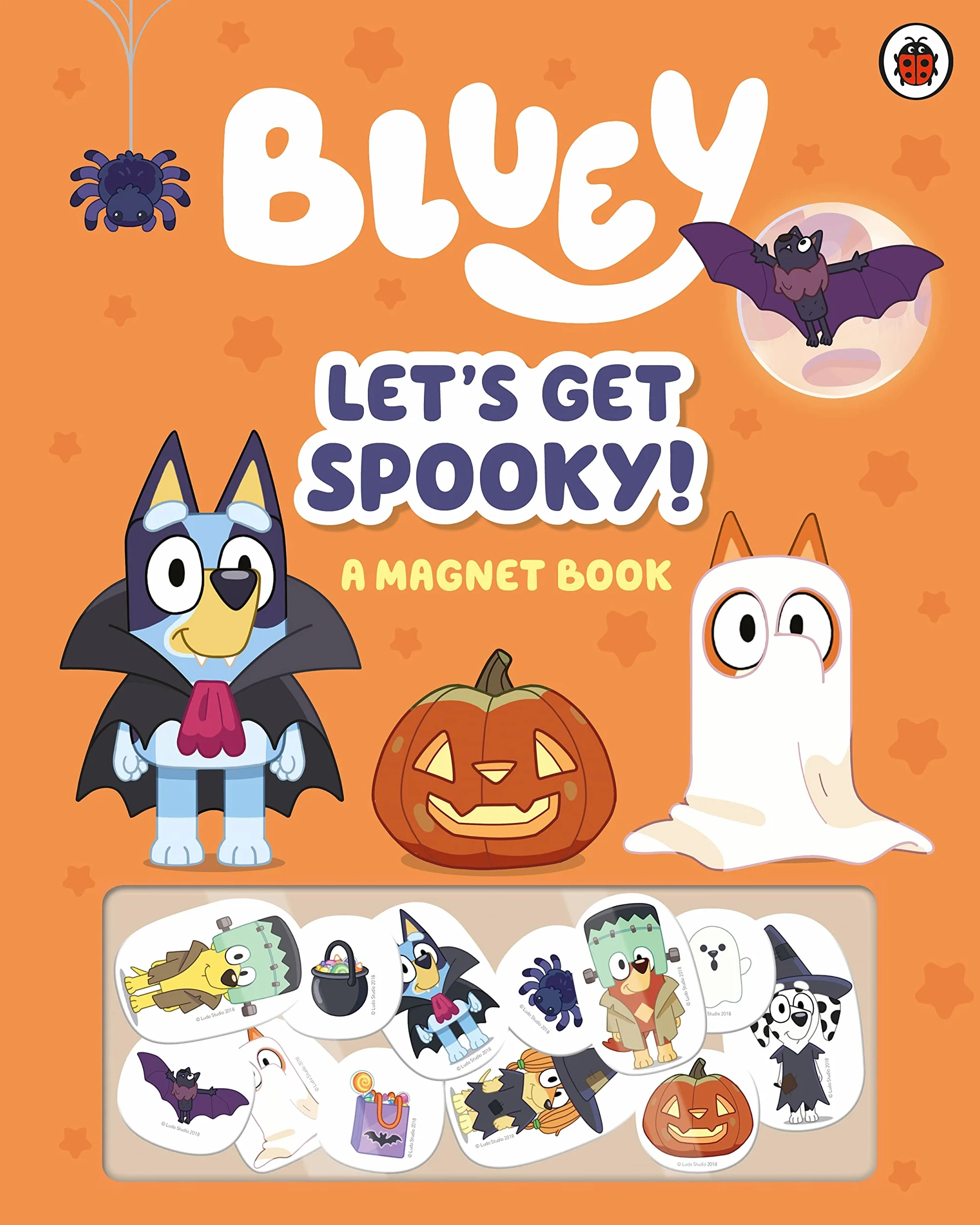 Bluey: Let's Get Spooky: A Magnet Book