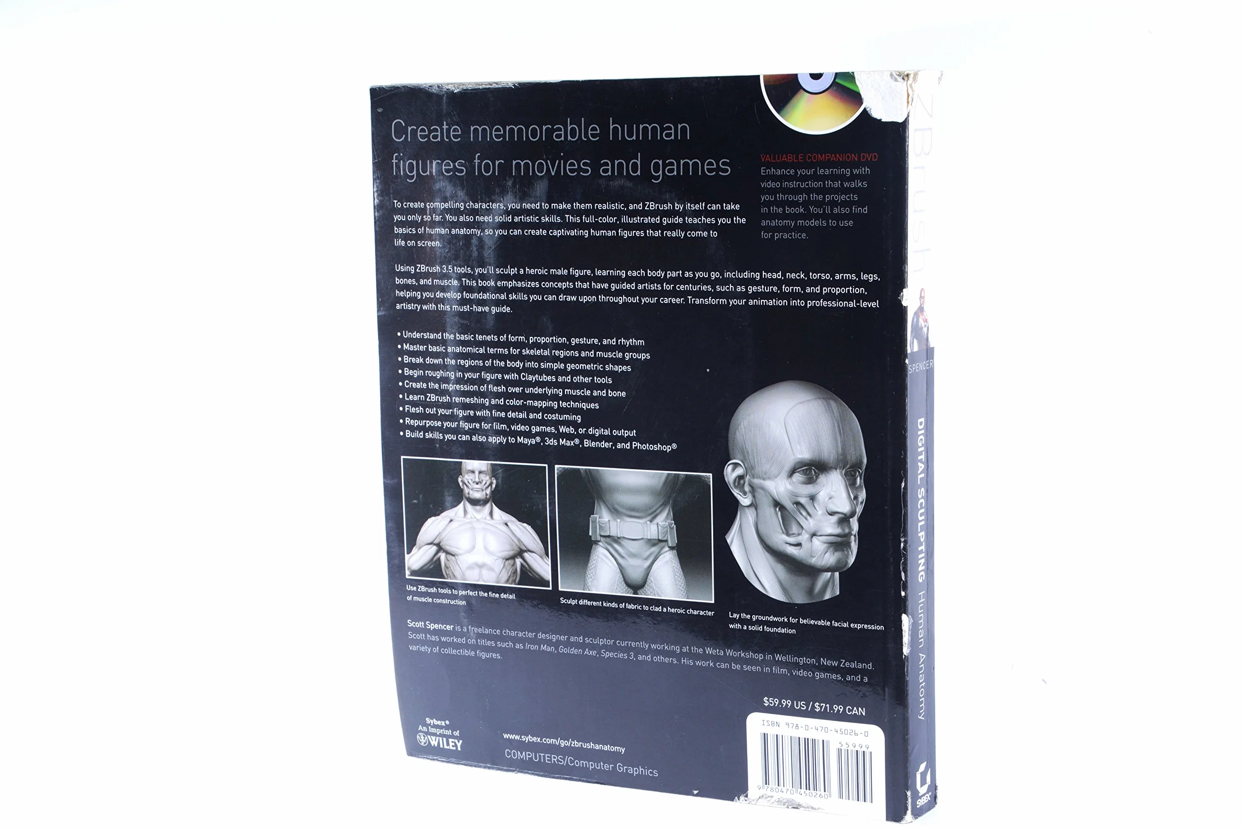 ZBrush Digital Sculpting Human Anatomy