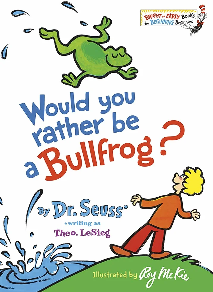 The Big Green Book of Beginner Books: I Am Not Going to Get Up Today!; Wacky Wednesday; Would You Rather Be a Bullfrog?; Maybe You Should Fly a Jet! Maybe You Should Should Be a Vet!;