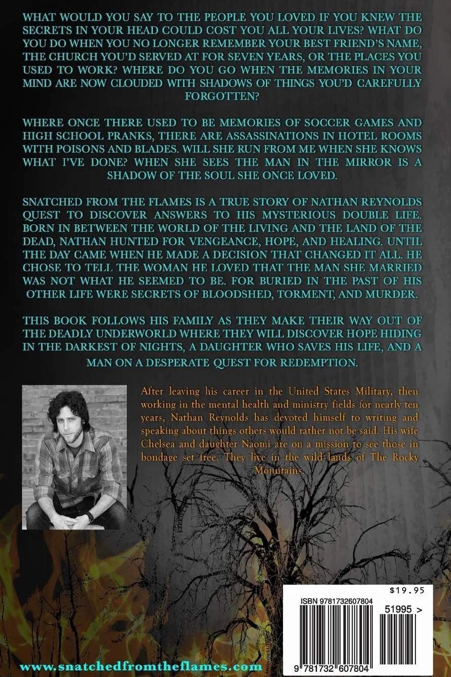 Snatched from the flames: One man's journey to uncover The Family Secrets buried in his blood-stained past