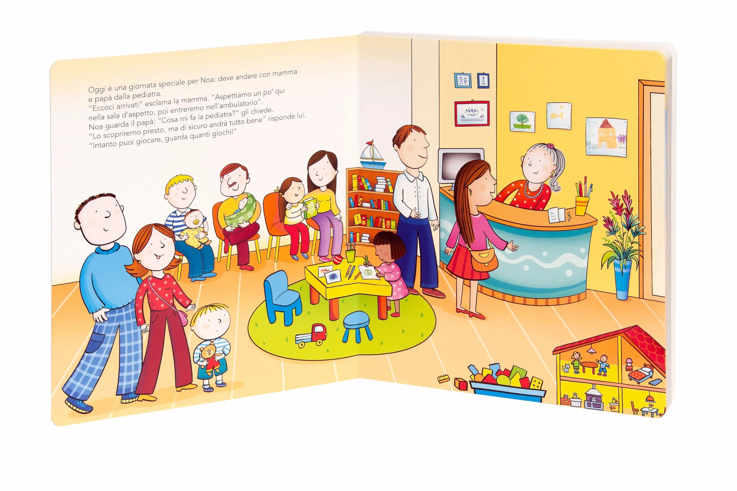 Andiamo dal pediatra. Un libro che trasforma la visita medica in un gioco! Ediz. illustrata