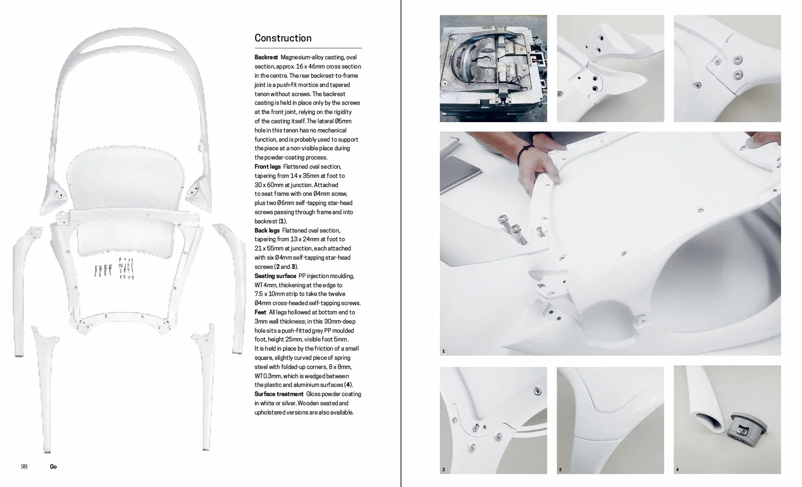 Chair Anatomy: Design and Construction 2nd ed