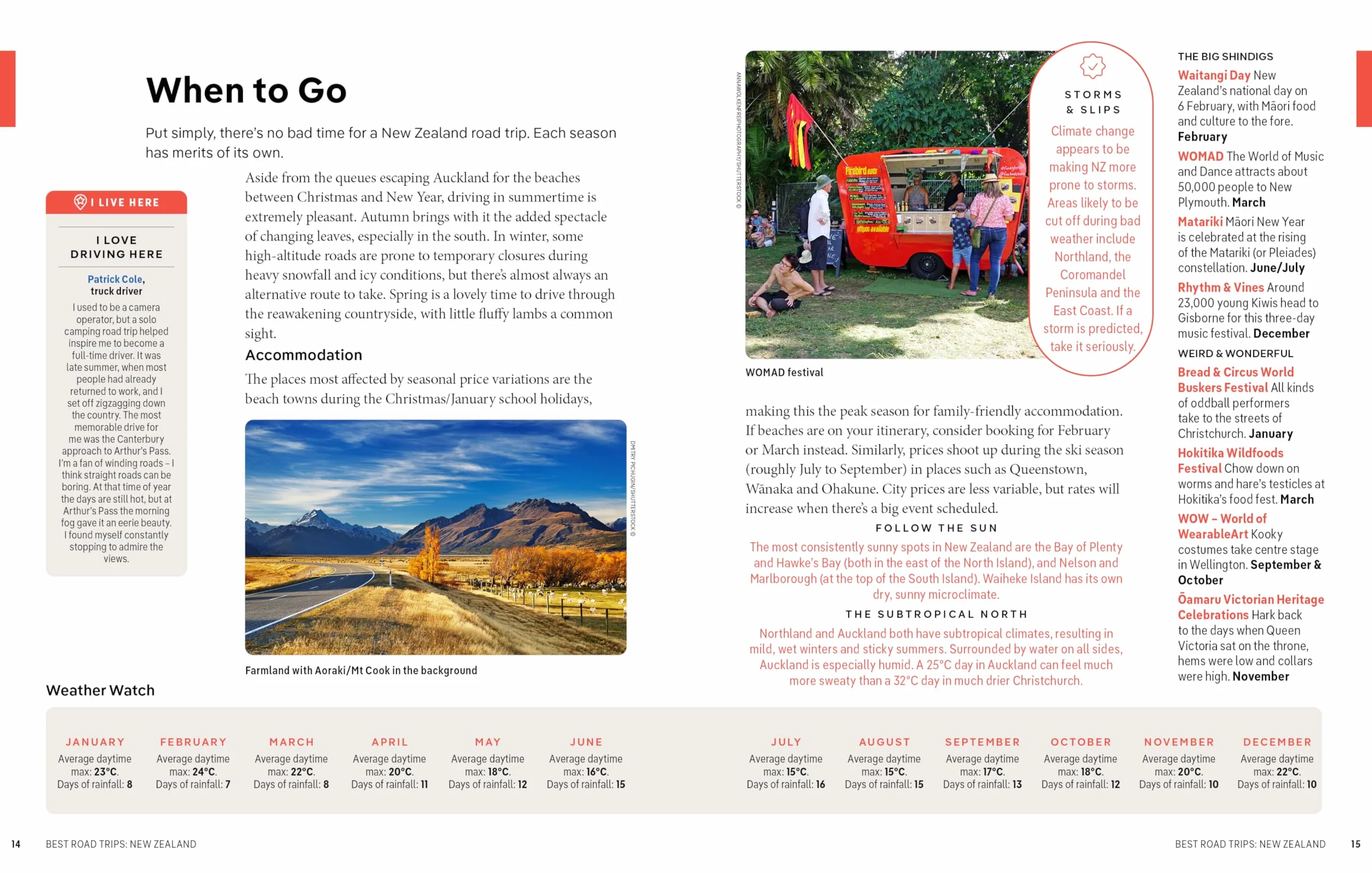 Best Road Trips New Zealand 3ed: Detailed Itineraries Insider Tips Covers Marlborough Bay of Islands Milford Sound