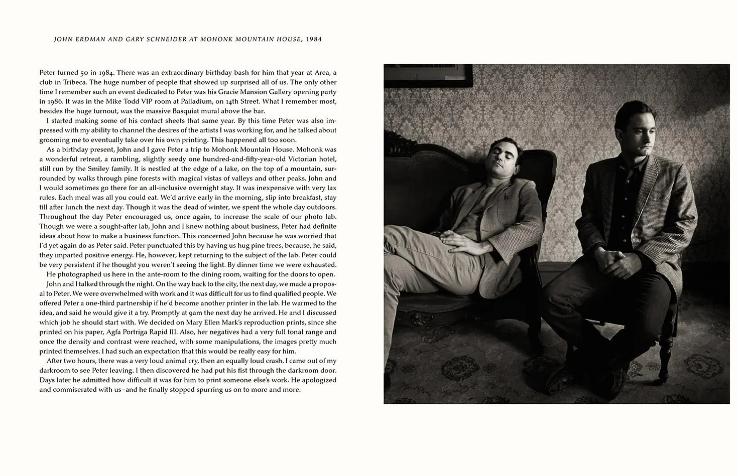 Peter Hujar Behind the Camera and in the Darkroom