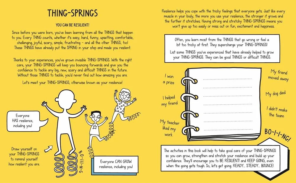 Be Resilient!: An activity book for young people who want to spring back from challenges