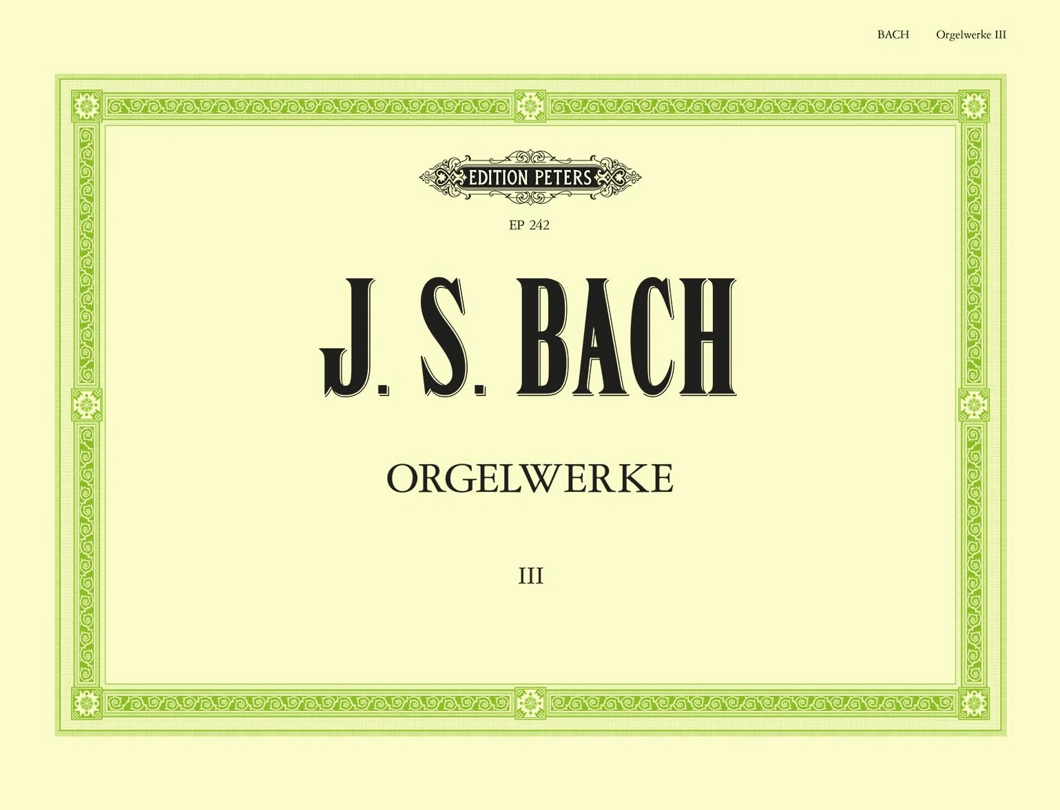 Orgelwerke 3 preludes toccaten orgue