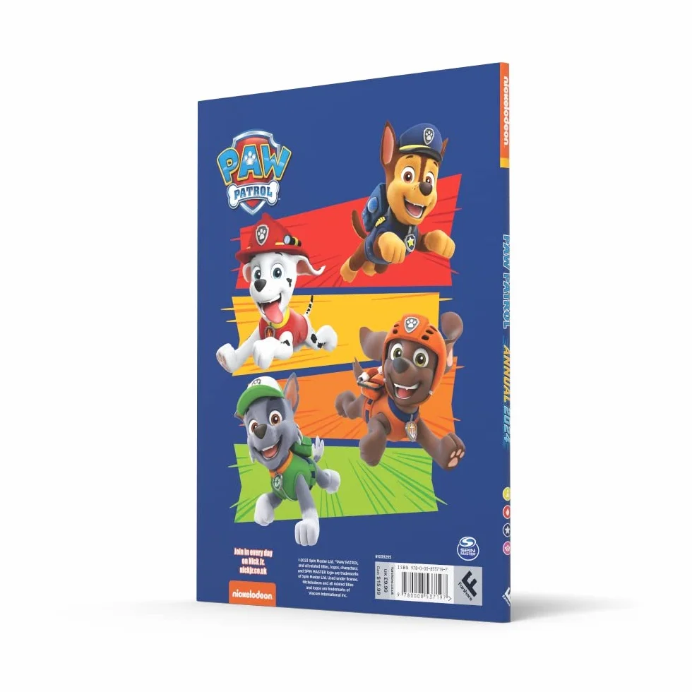 Paw Patrol Annual 2024: Illustrated Gift Book for Children Fans of Nickelodeon TV Show