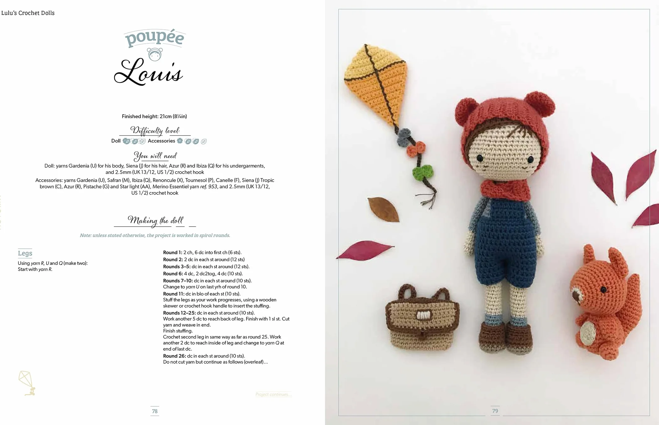 Lulu's Crochet Dolls: 8 Adorable Dolls and Accessories to Crochet