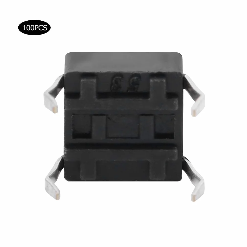 Przełącznik taktowy mini mikroprzełącznik przyciskowy chwilowy 6x6x4,3mm do płytek drukowanych