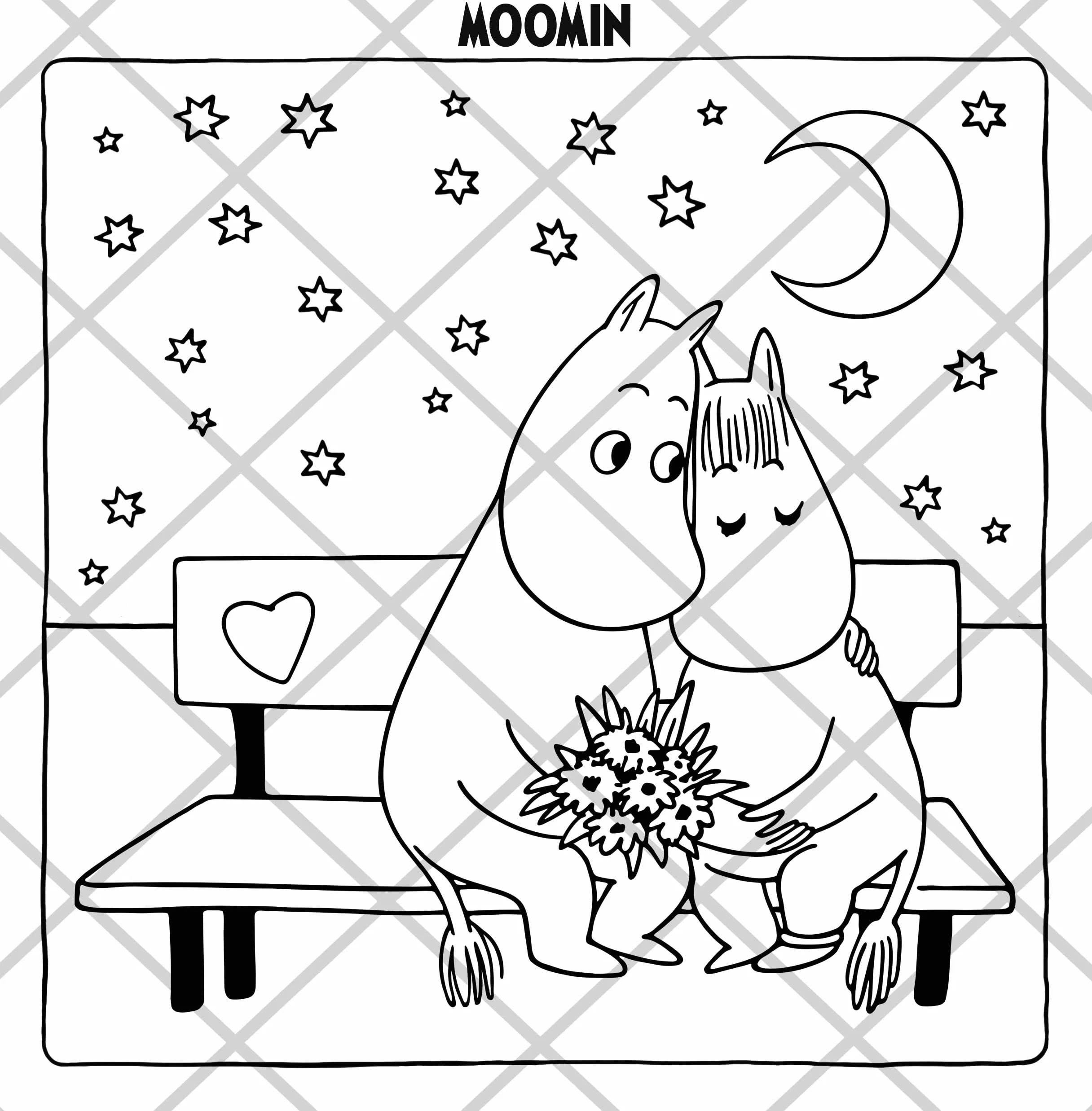 Moomin Moments: A Cute and Cosy Colouring Book for All Ages