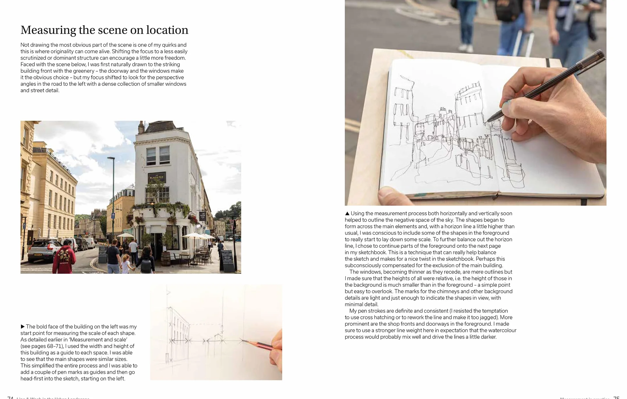 Line and Wash in the Urban Landscape: Sketching with Watercolour and Ink