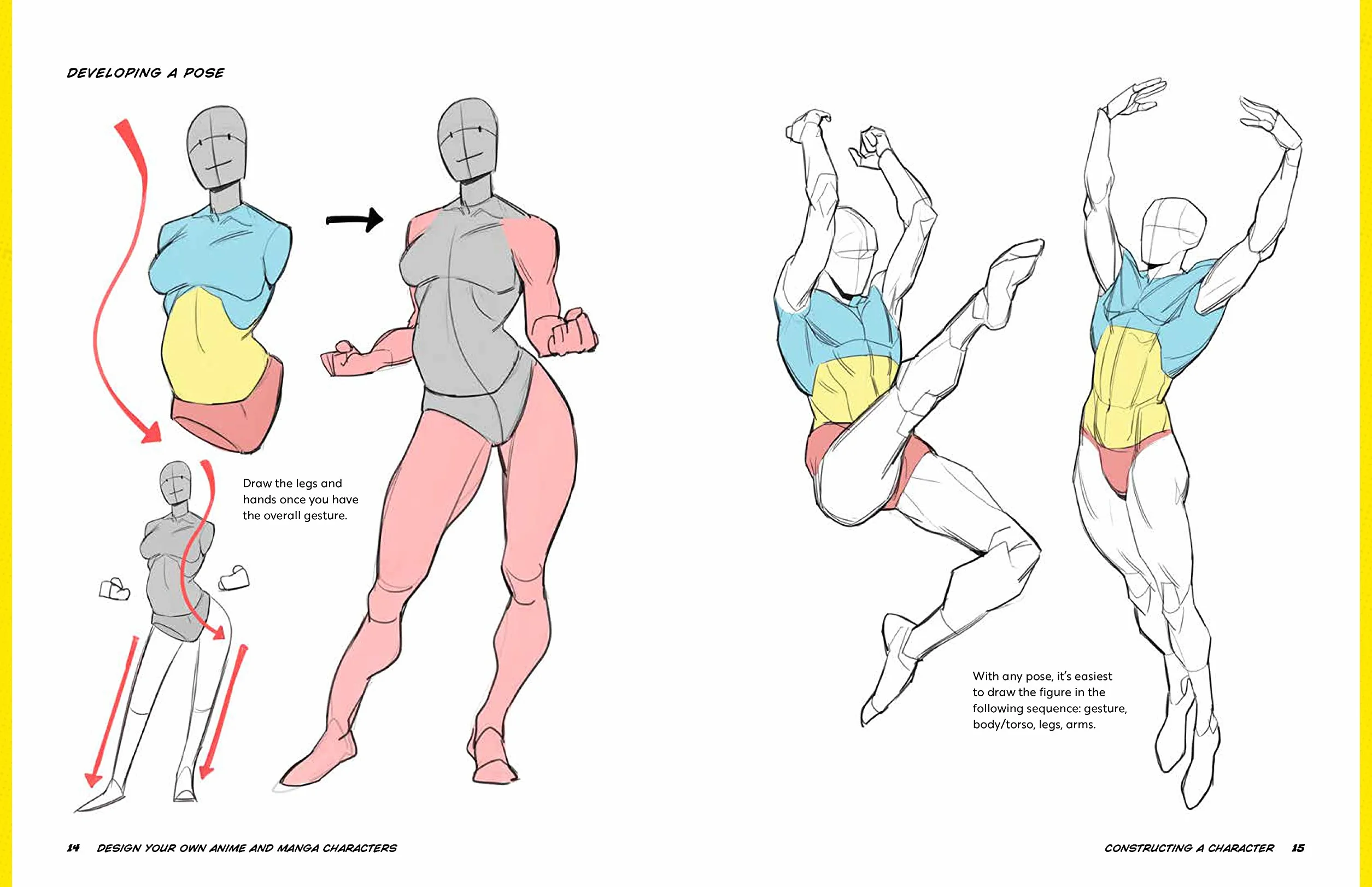 Design Your Own Anime and Manga Characters: Step-By-Step Lessons for Creating and Drawing Unique Characters - Learn Anatomy, Poses, Expressions, Costumes, and More
