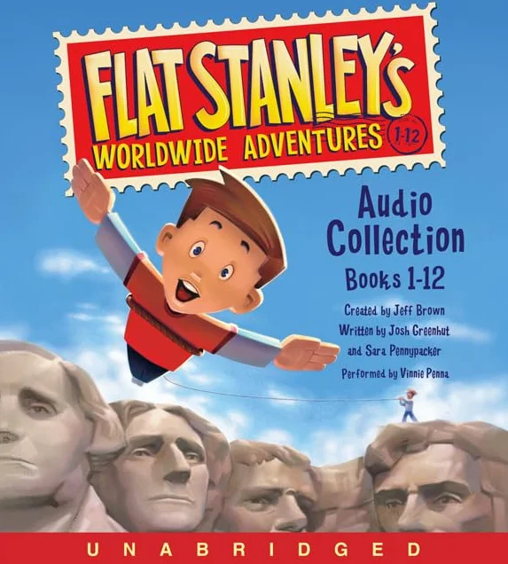 Flat Stanley's Worldwide Adventures Audio Collection Books 1-12