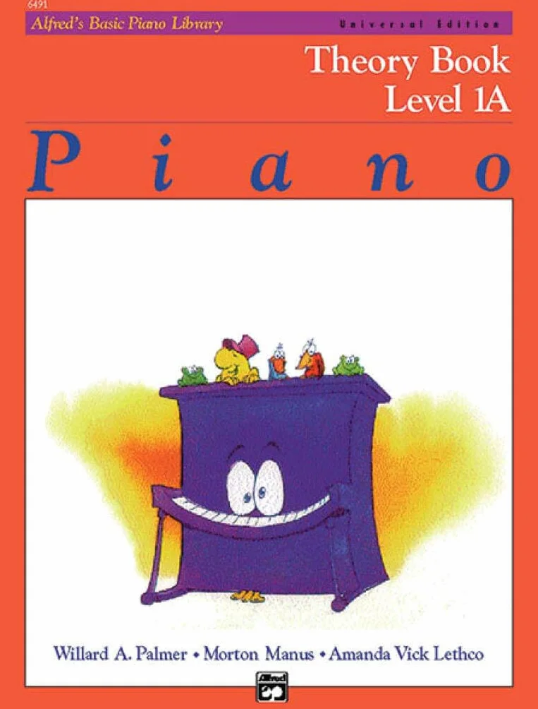 Alfred's Basic Piano Library Theory Book 1A Universal Edition