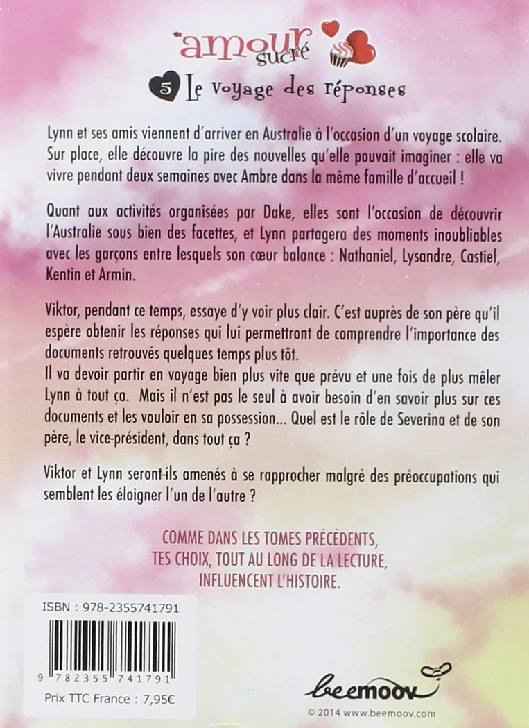 Amour sucré - tome 5 Le voyage des réponses