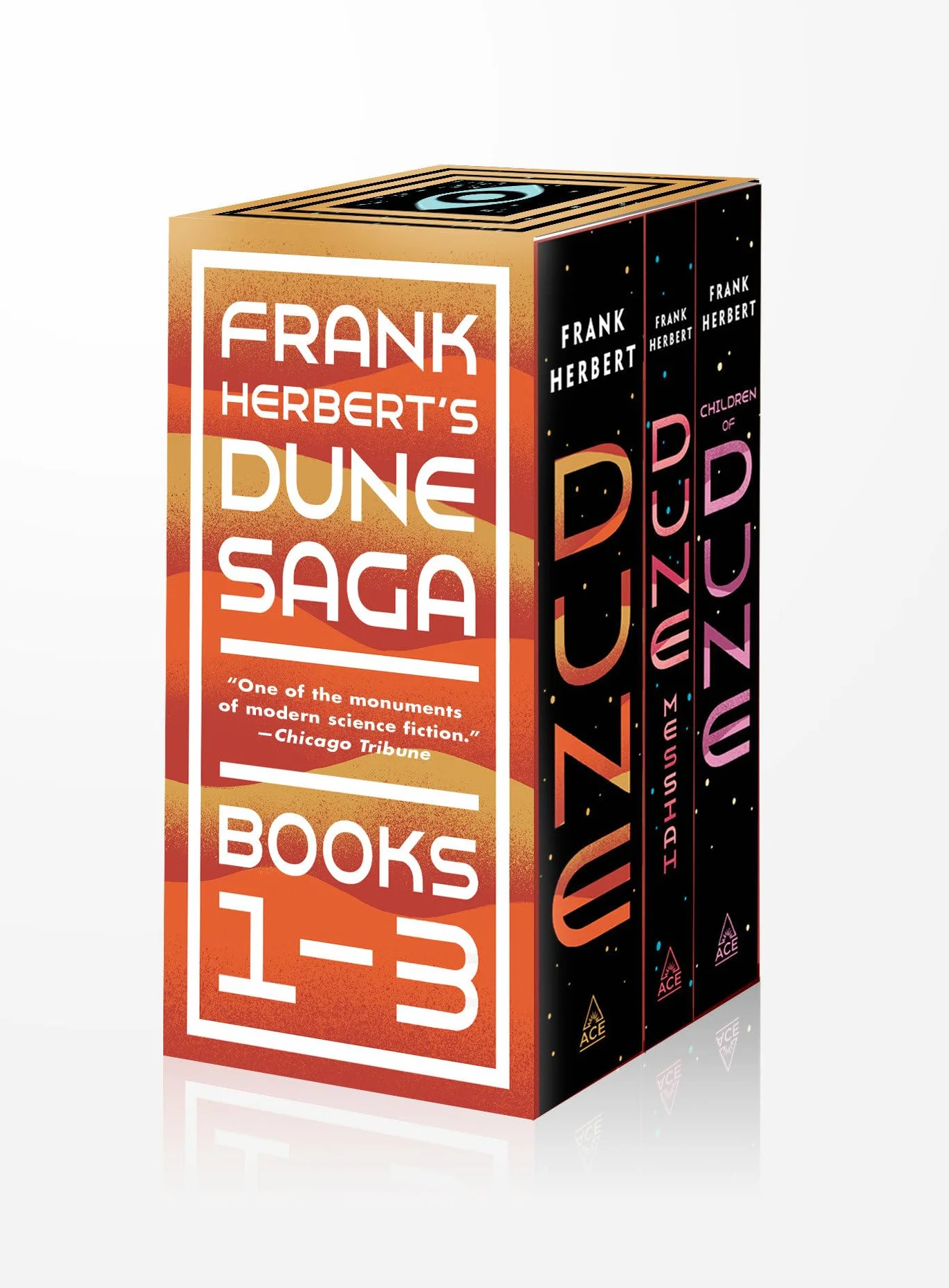 Frank Herbert's Dune Saga 3-Book Boxed Set: Dune, Dune Messiah, Children of Dune