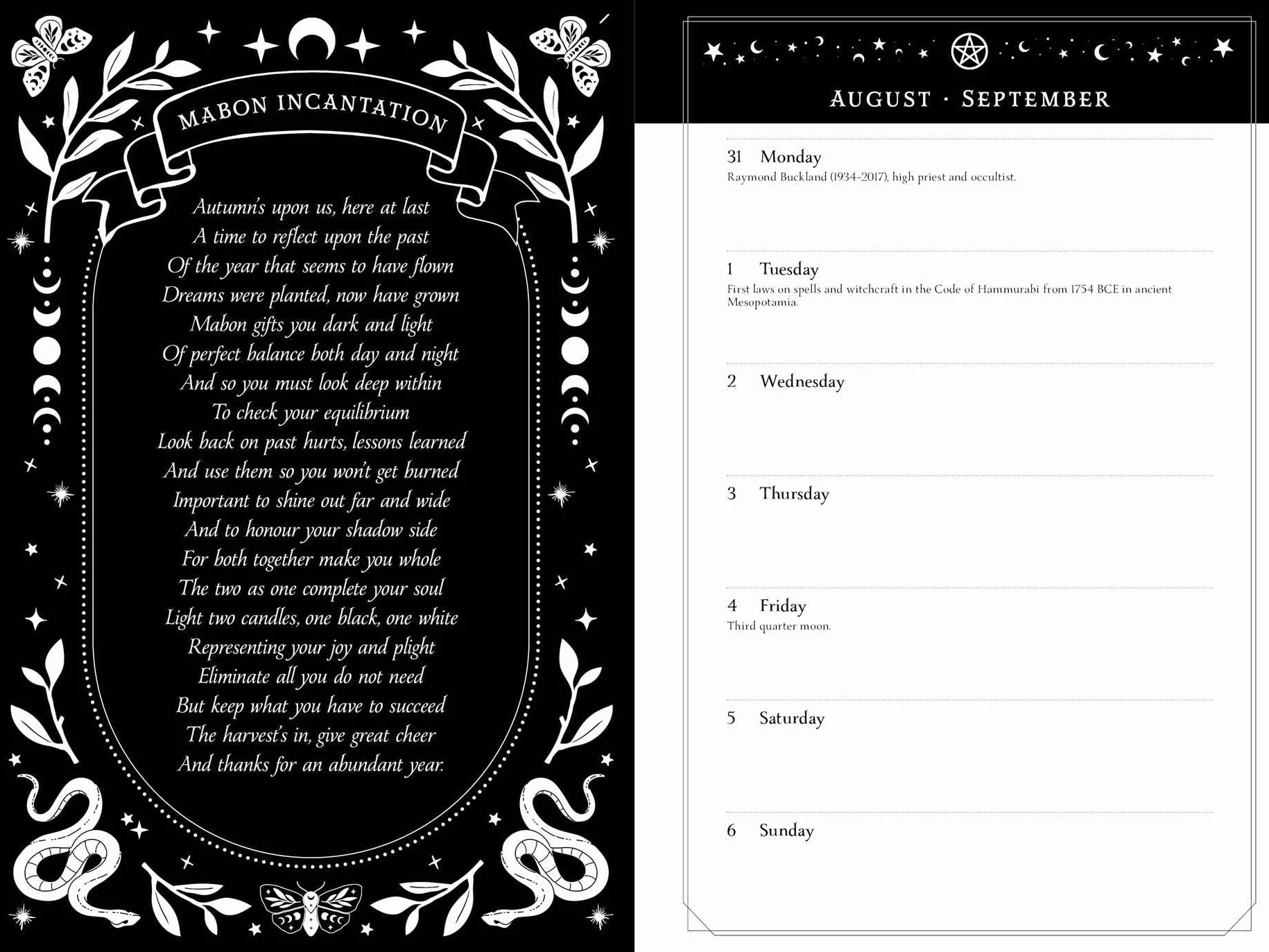 Witch's Diary 2026: Northern Hemisphere - Reclaiming the Magick of the Old Ways