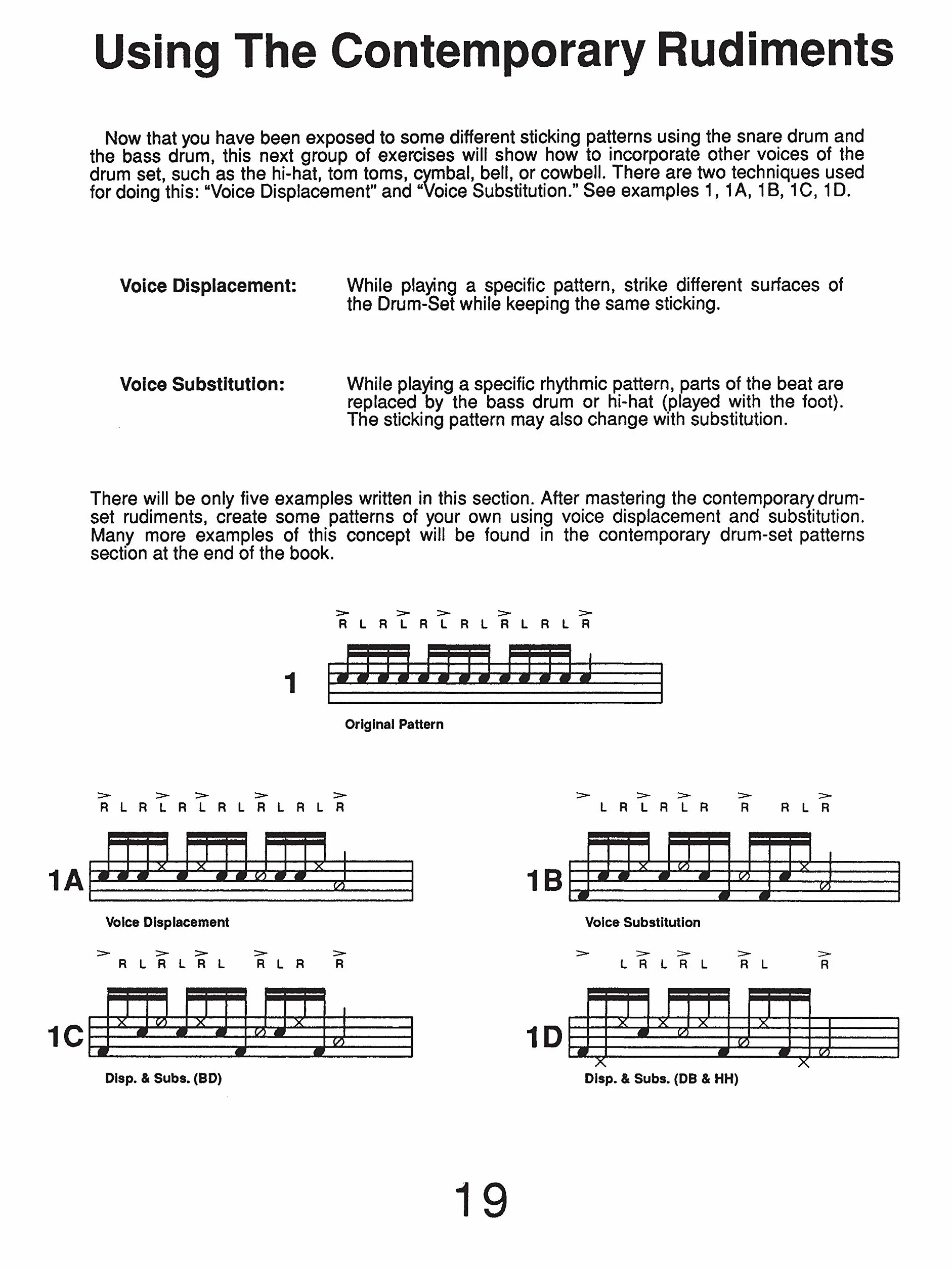 Contemporary Drumset Techniques - Recueil + CD: Innovative Concepts for the Contemporary Drummer