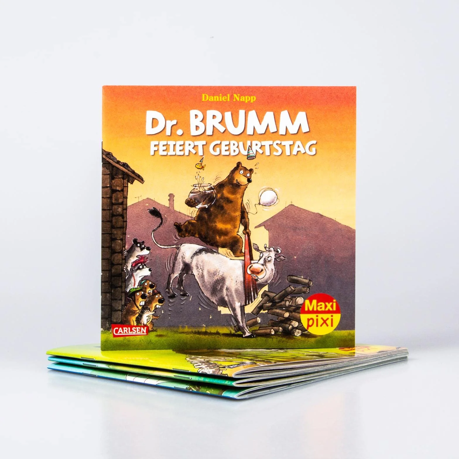 Maxi-Pixi-4er-Set 91: Neues von Dr. Brumm (4x1 Exemplar) - 4 Minibücher für Kinder ab 3 Jahren