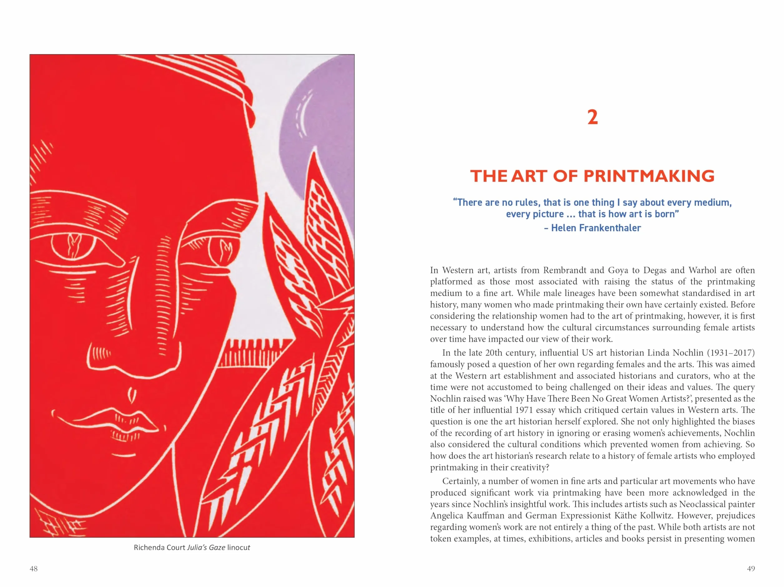 Reframing Women Printmakers