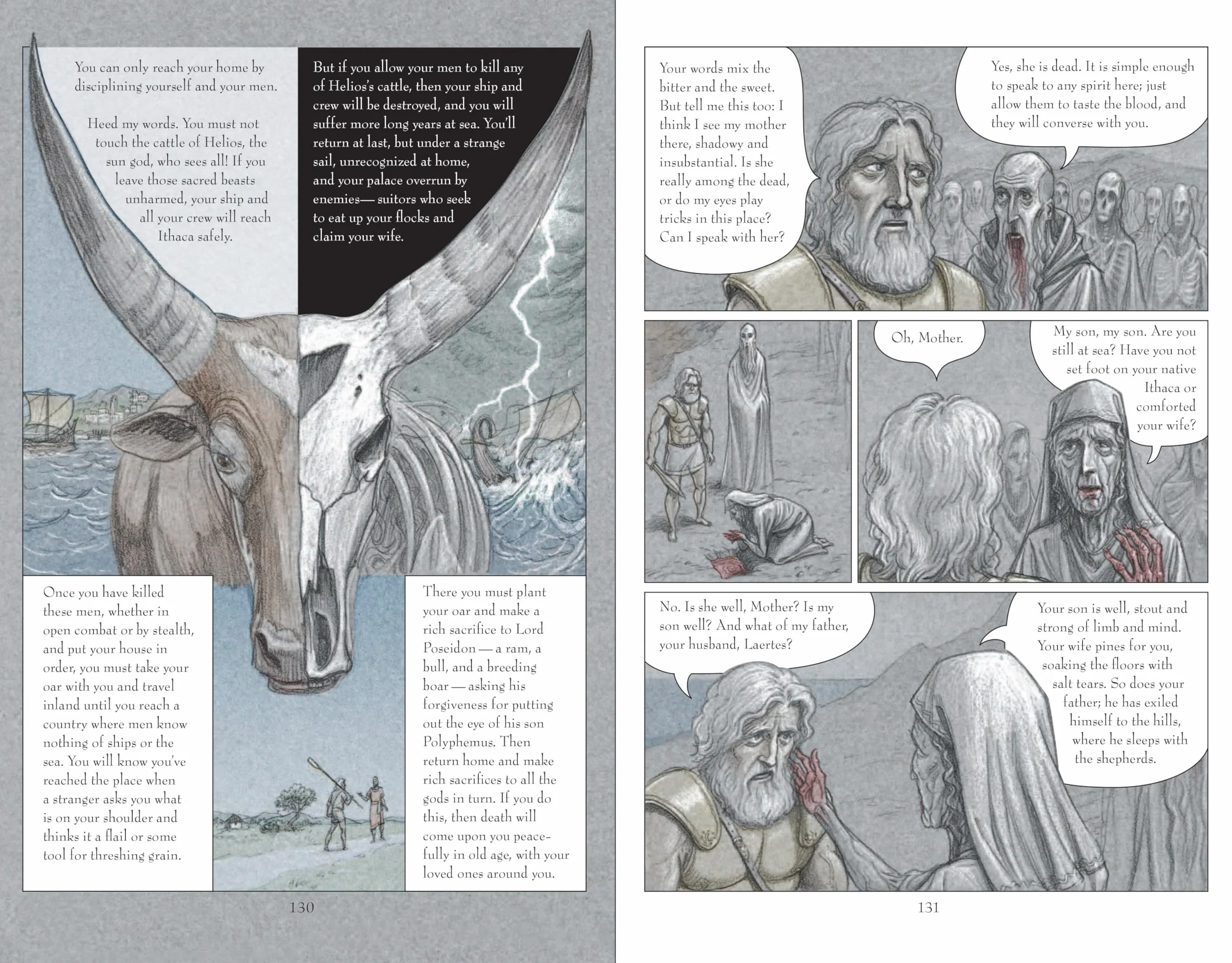 The Odyssey: (A Modern Visual Adaptation of Homer's Epic Tale of Greek Mythology for Young Adults)