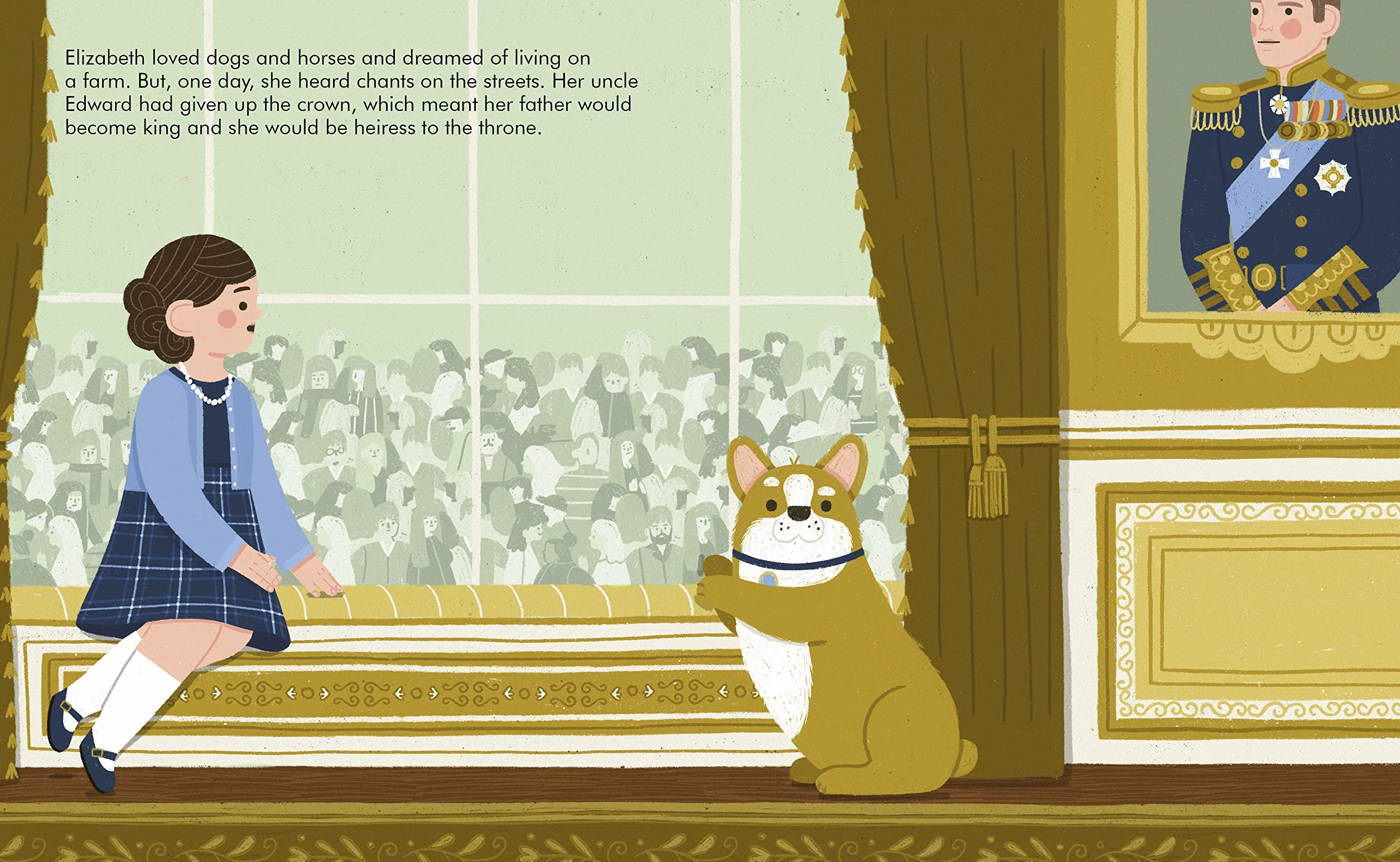 Little People Big Dreams Queen Elisabeth /anglais