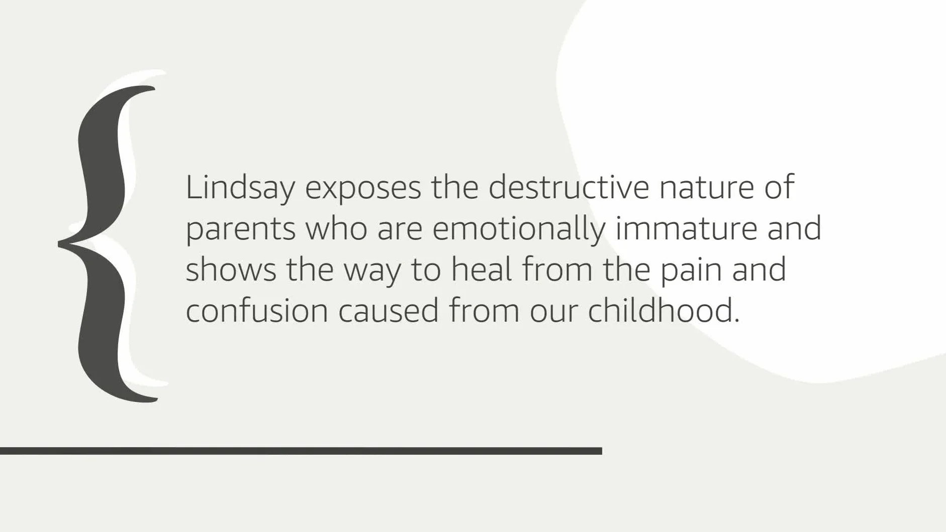 Adult Children of Emotionally Immature Parents: How to Heal from Distant, Rejecting, or Self-Involved Parents