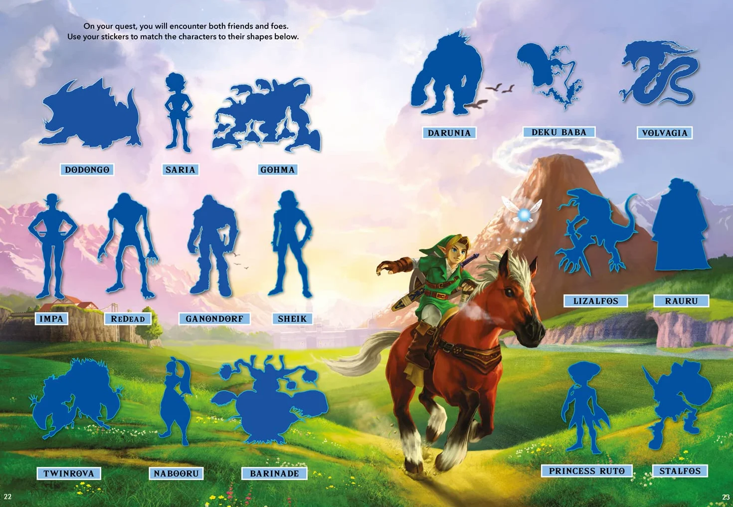 The Legend of Zelda Official Sticker Book: An official Zelda sticker activity book – perfect for kids and fans of the video game!