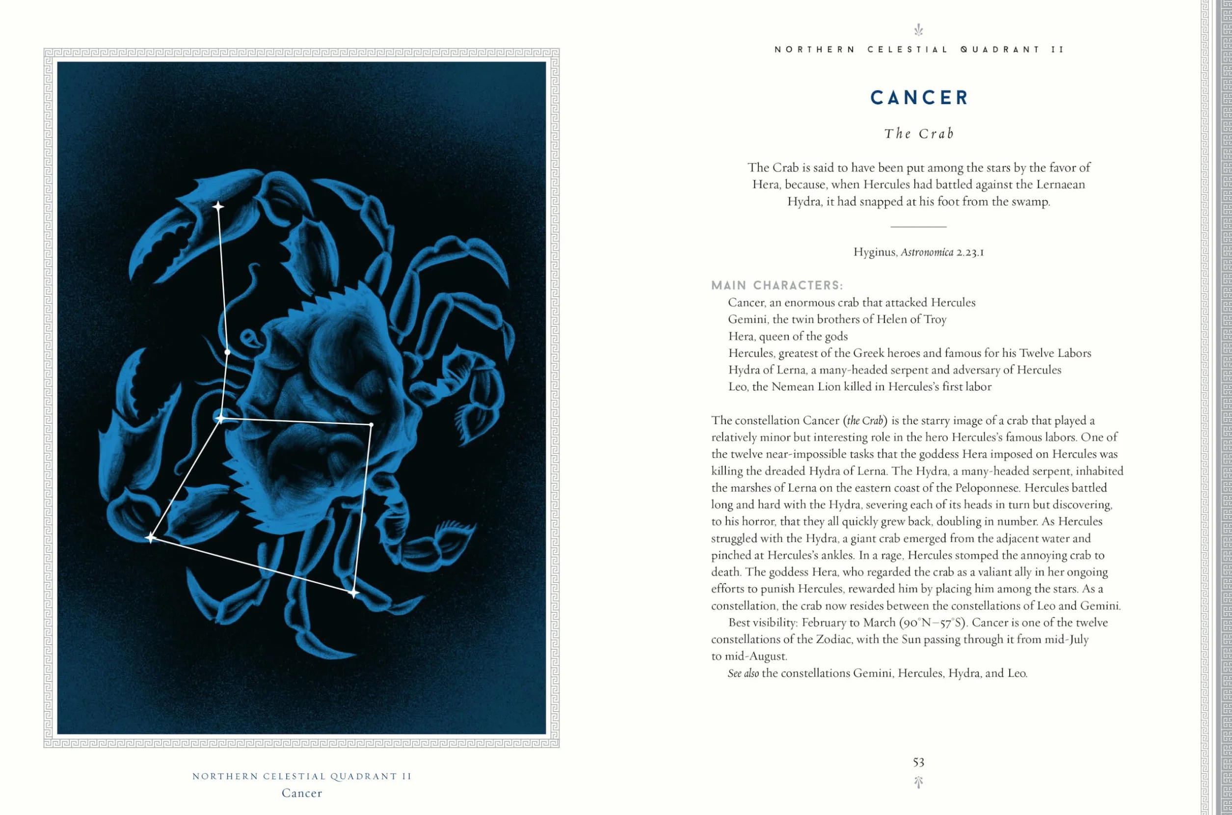 Classical Mythology of the Constellations: Timeless Tales of the Starry Night Sky
