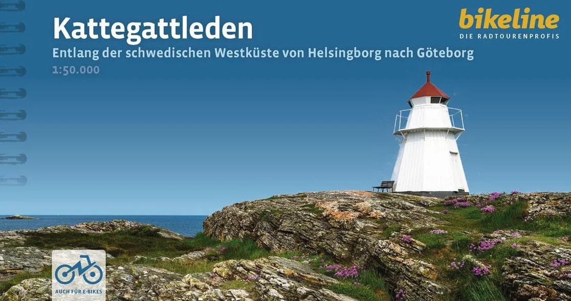 Kattegattleden: Entlang der schwedischen Westküste von Helsingborg nach Göteborg, 1:50.000, 395 km, GPS Track, LiveUpdate