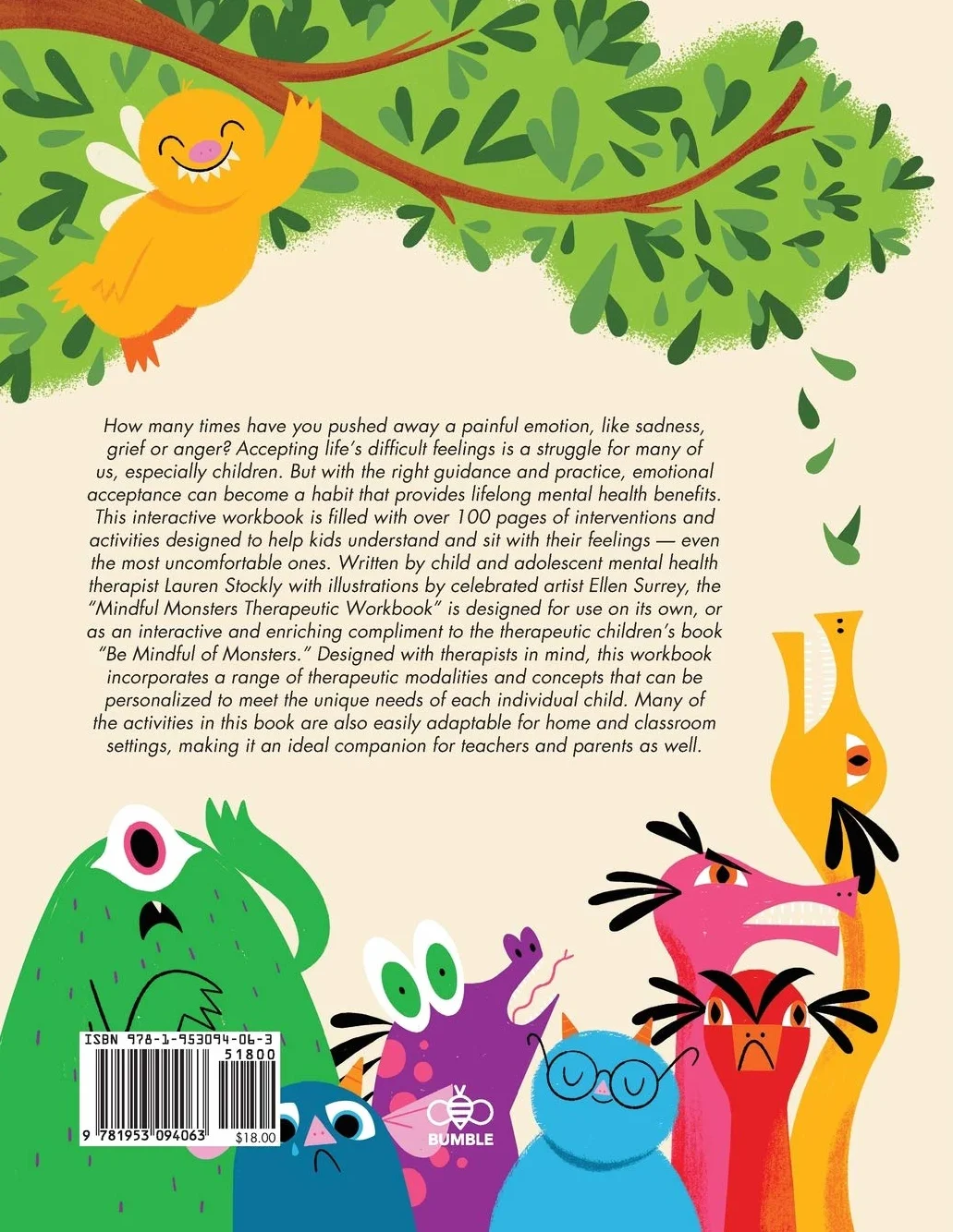Mindful Monsters Therapeutic Workbook: A Feelings Activity Book for Children