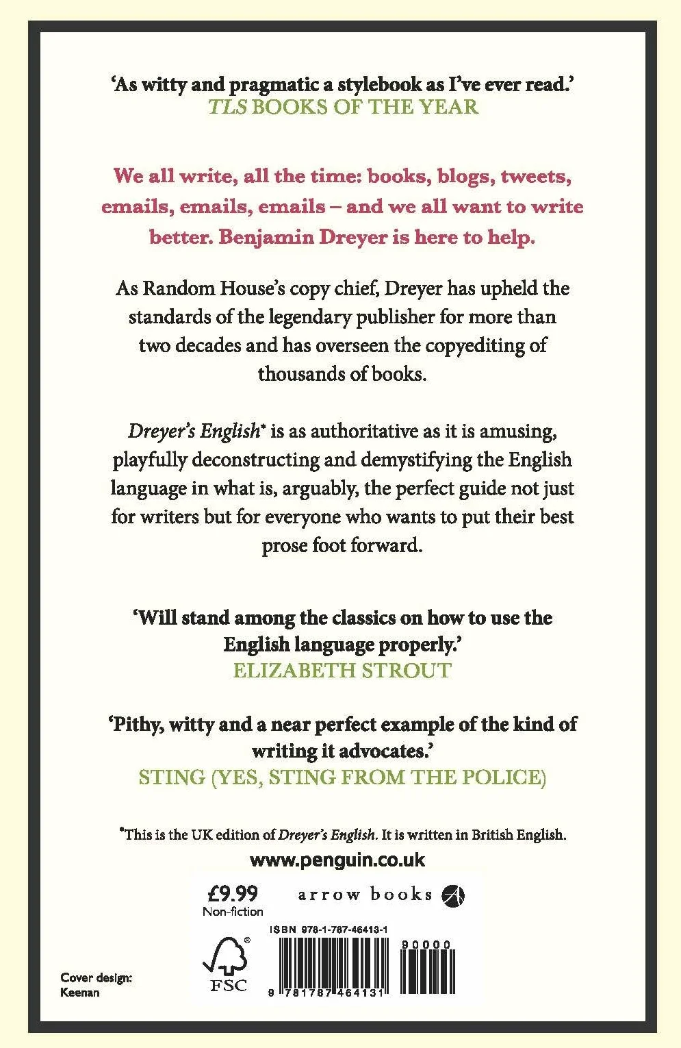 Dreyer's English: An Utterly Correct Guide to Clarity and Style