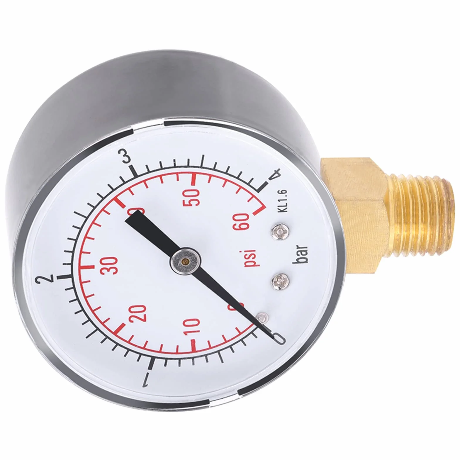 Manometr 0-4bar 0-60psi NPT do Oleju Opałowego Wody
