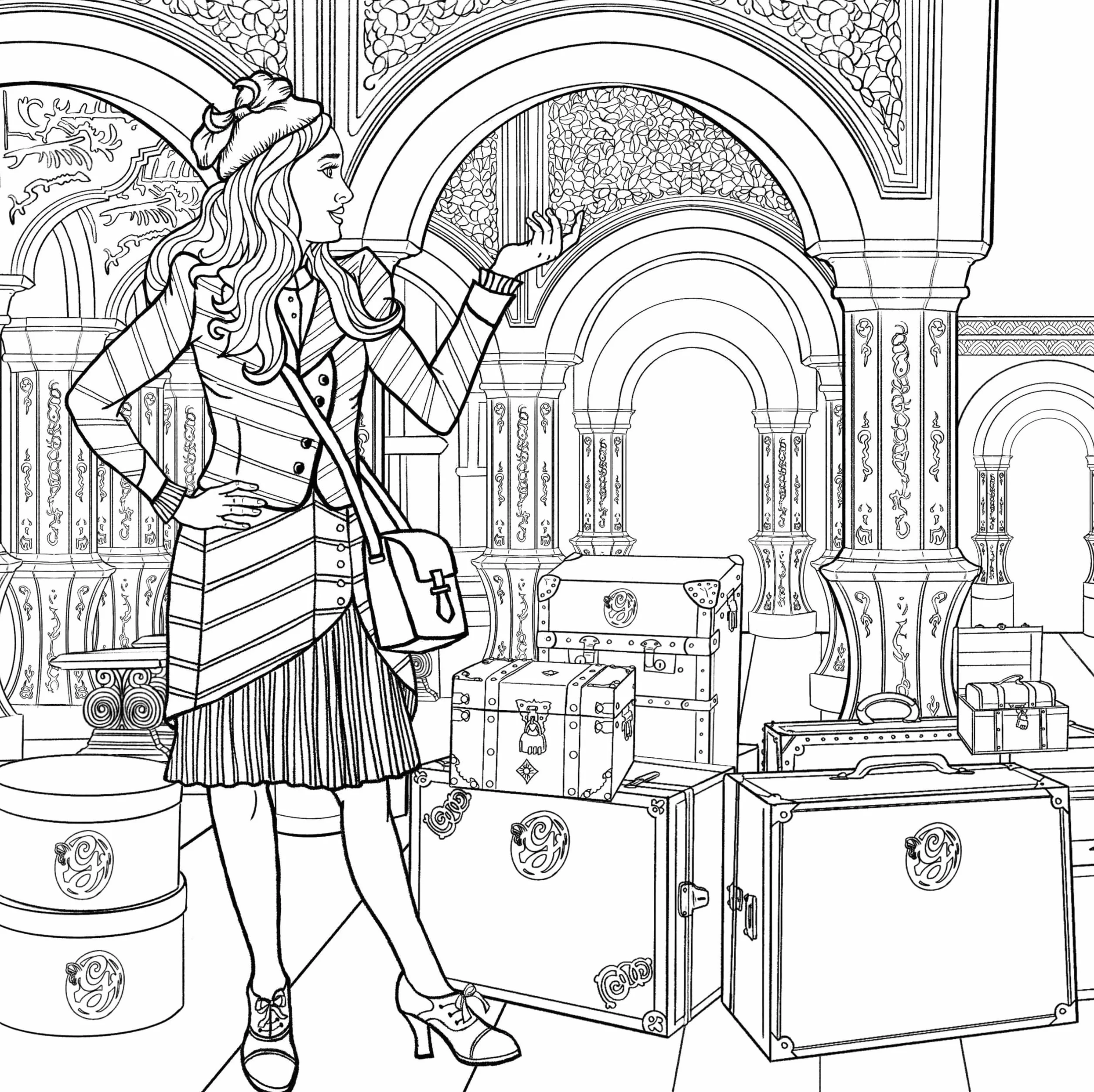 Wicked Official Coloring Book