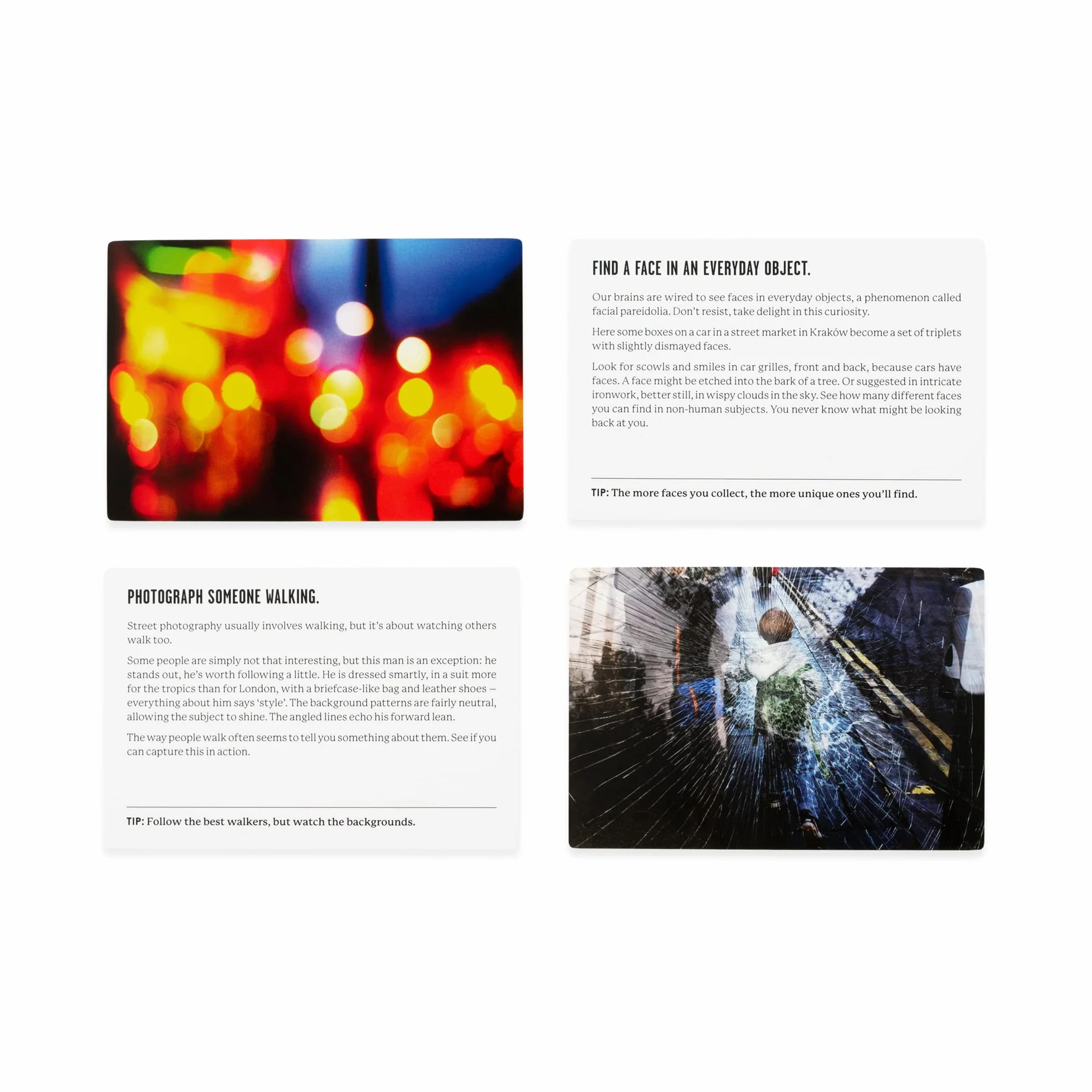 The Street Photography Challenge: 50 Cards - Tips, Tricks & Ideas