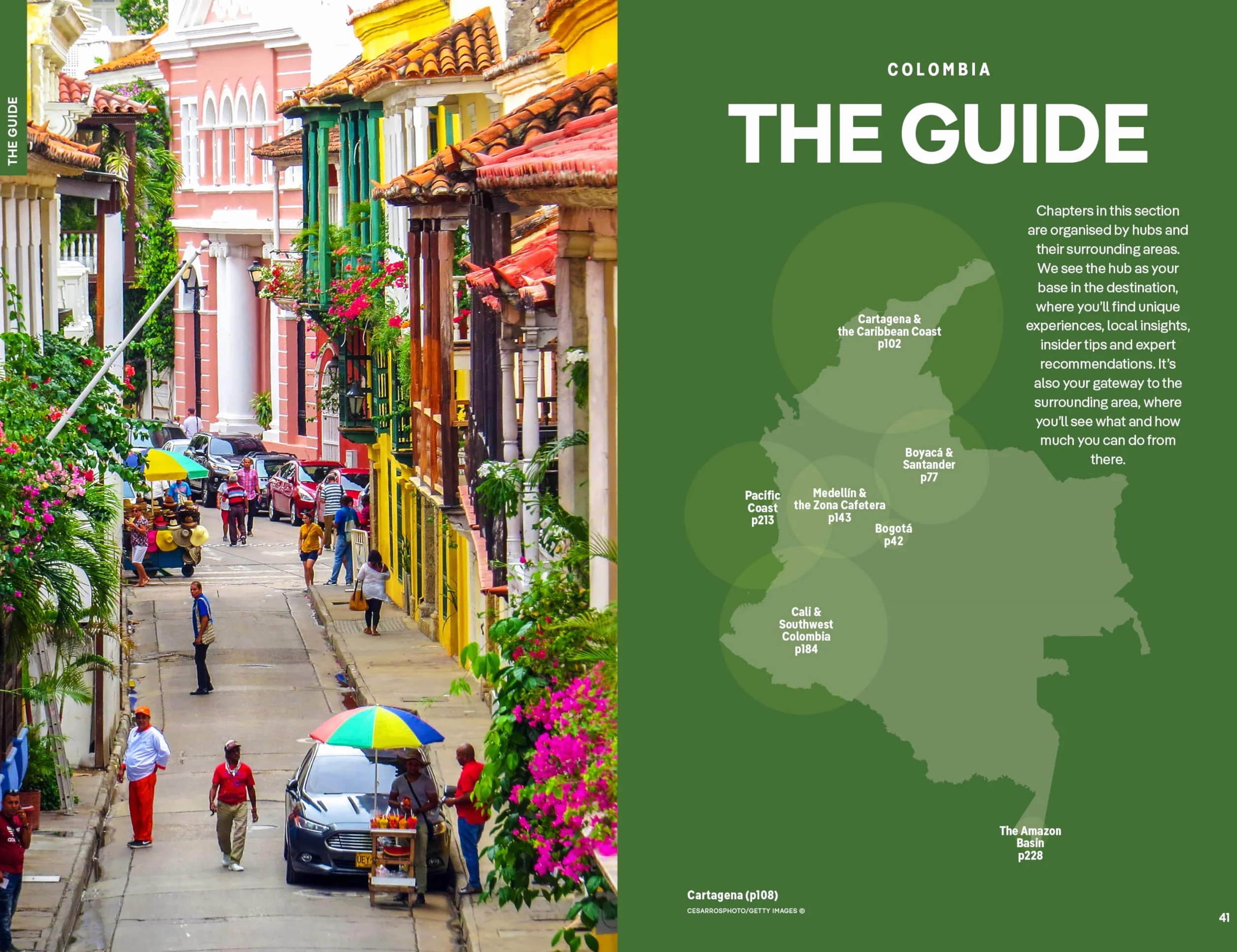 Colombia 10ed Anglais Detailed Itineraries Travel Like a Local Insider Tips Covers Bogota Caribbean Coast Medellin Cali Amazon Basin