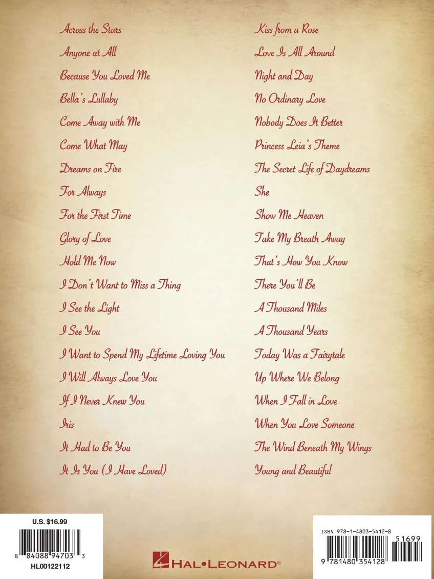Romantic Film Music: 40 Great Arrangements for Piano Solo